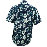 Regular Fit Short Sleeve Shirt - Midnight Floral