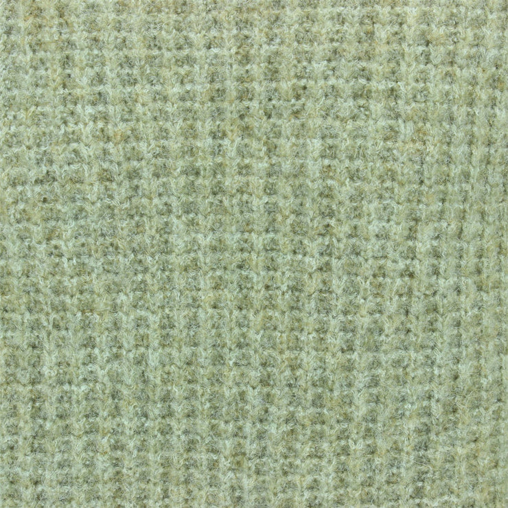 Roll Neck Textured Knit Jumper - Sage Green