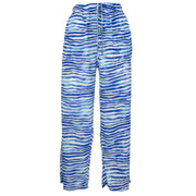 Loose Summer Trousers - Wavey Blue