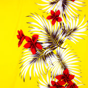 Viscose Rayon Sarong - Floral - Yellow
