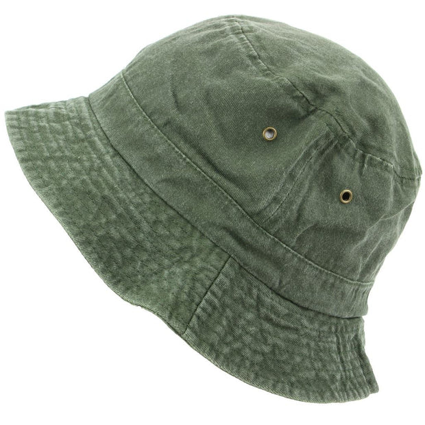 Pre-washed Bucket Hat - Green