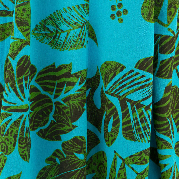 Floaty Dolly Dress - Tropical Leaf