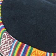 Nepalese Wool Smoking Hat - Navy