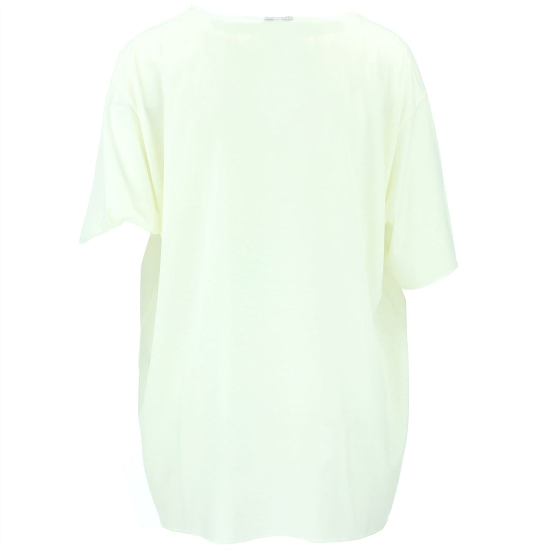 Short Sleeve Elephant Top - White