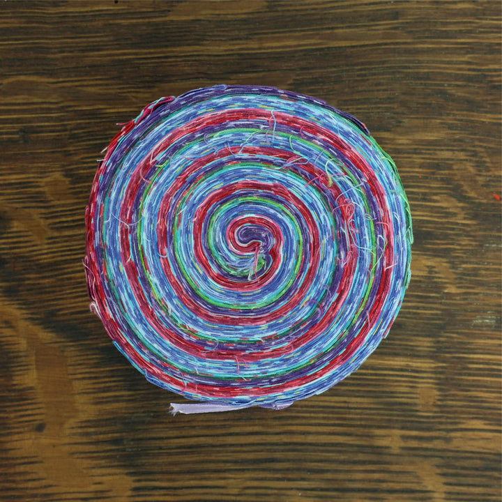 Jelly Roll - 20 Strips of 2.5" x 37" Cotton Batik