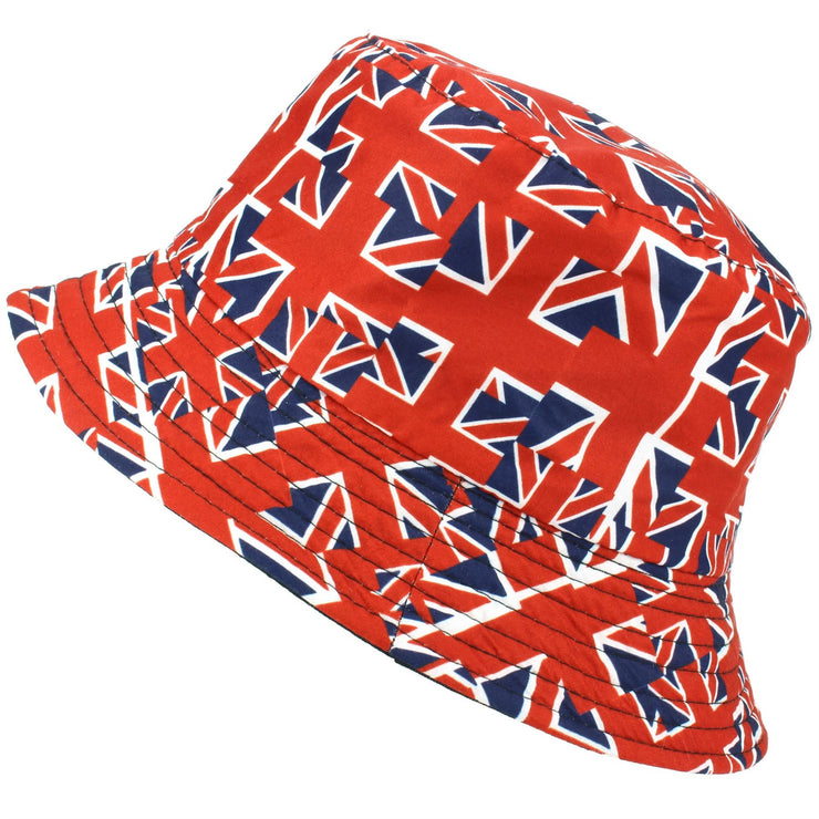 Canvas Bucket Hat - Union Jack