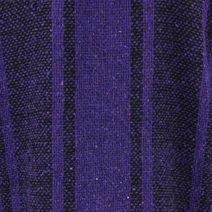 Mexican Baja Jerga Hoody - Purple & Black