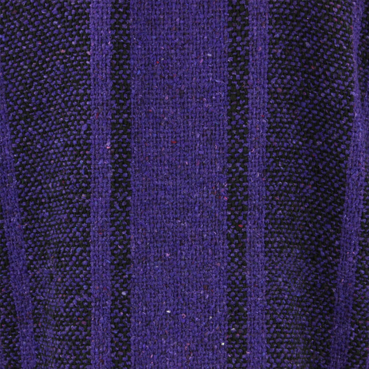 Mexican Baja Jerga Hoody - Purple & Black
