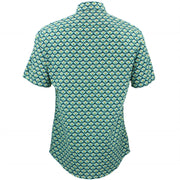 Tailored Fit Short Sleeve Shirt - Swarm