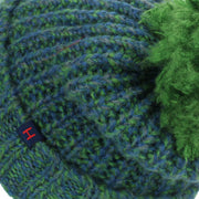 Chunky Knit Beanie Hat - Green