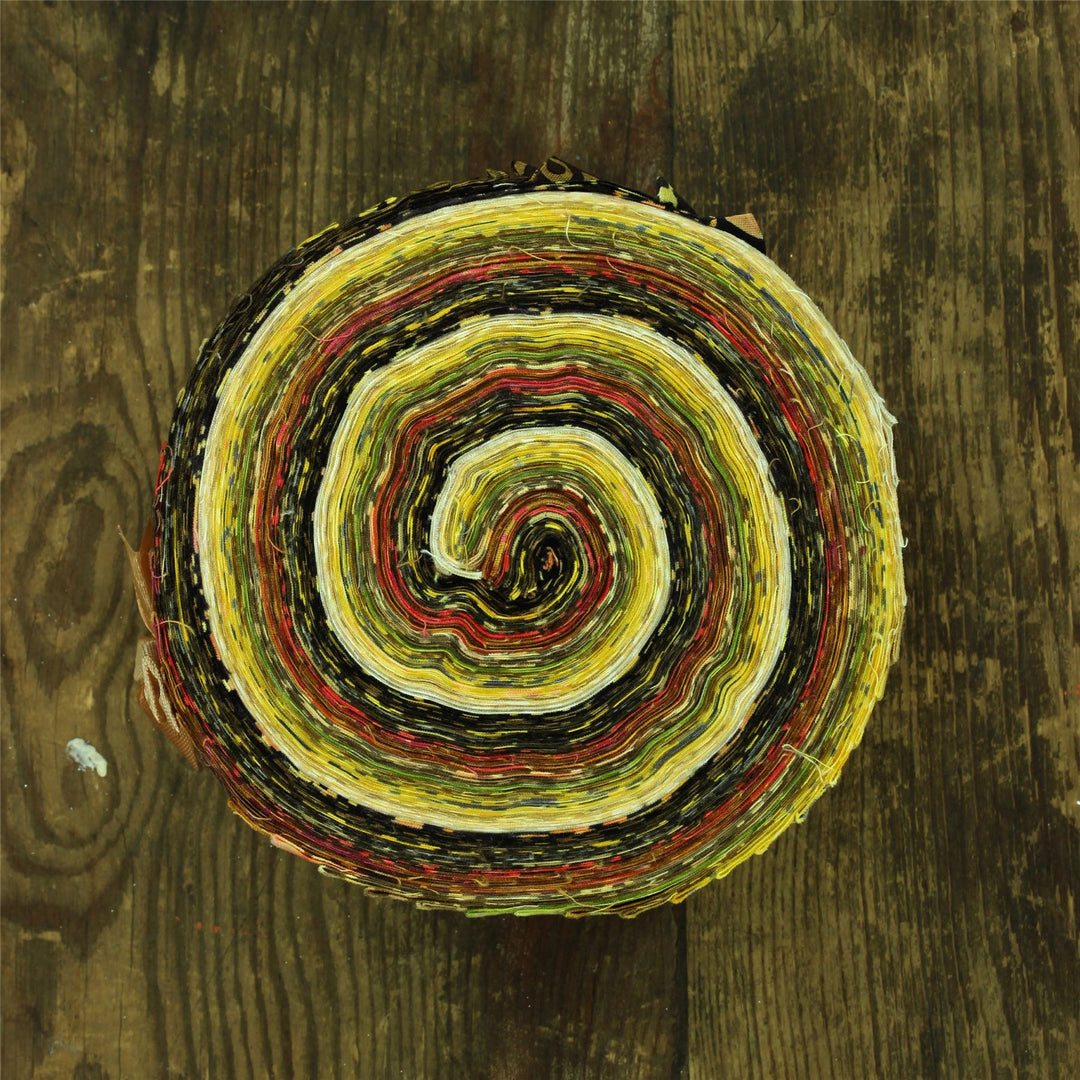 Jelly Roll - 40 Strips of 2.5" x 37" Cotton Batik