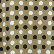 Strappy Dress - Brown Polka Dots