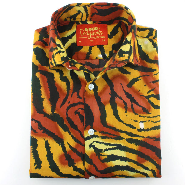 Regular Fit Short Sleeve Shirt - Tiger