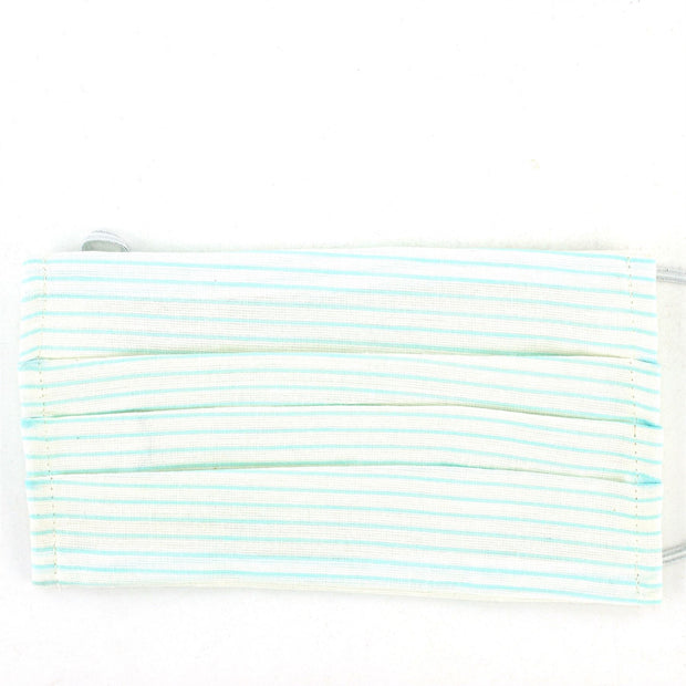 100% Cotton Handmade Pleated Face-Mask