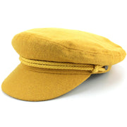 Cord Captain's Breton Cap - Mustard