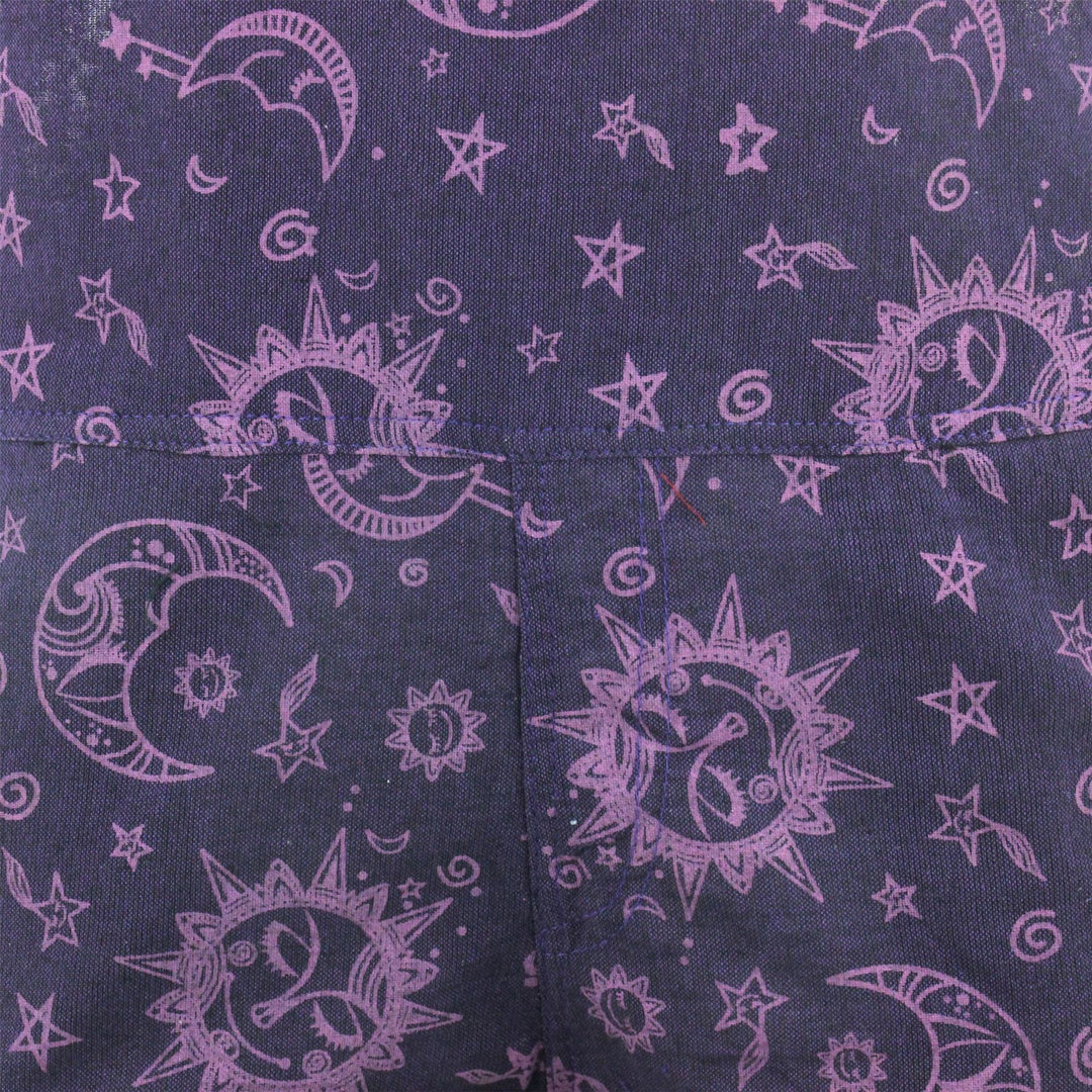 Short Dungarees - Purple