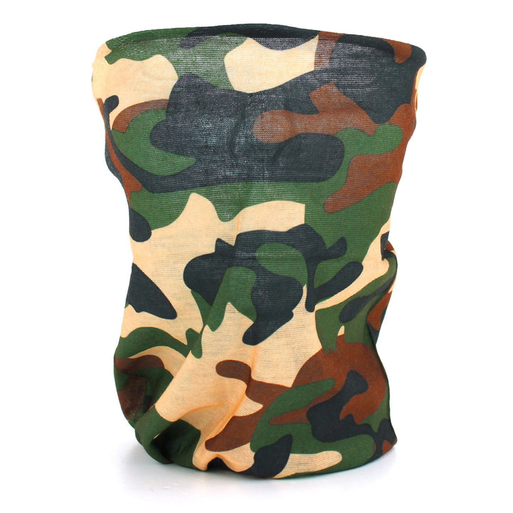 Printed Snood Face Mask - Camo 2