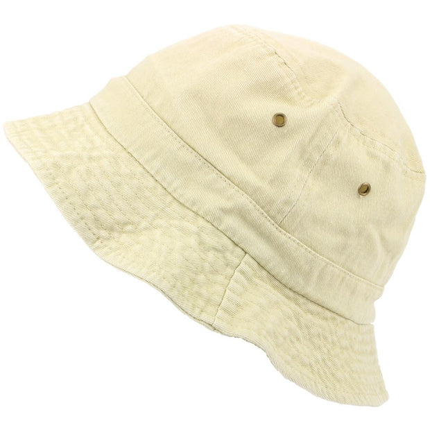 Pre-washed Bucket Hat - Sand