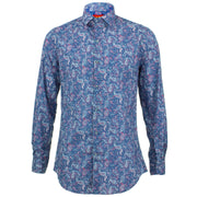 Tailored Fit Long Sleeve Shirt - Fish Tail Paisley