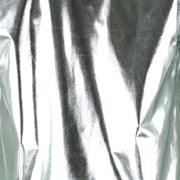 Shiny Metallic Blazer - Silver