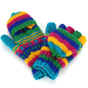 Wool Knit Shooter Gloves - Carnival