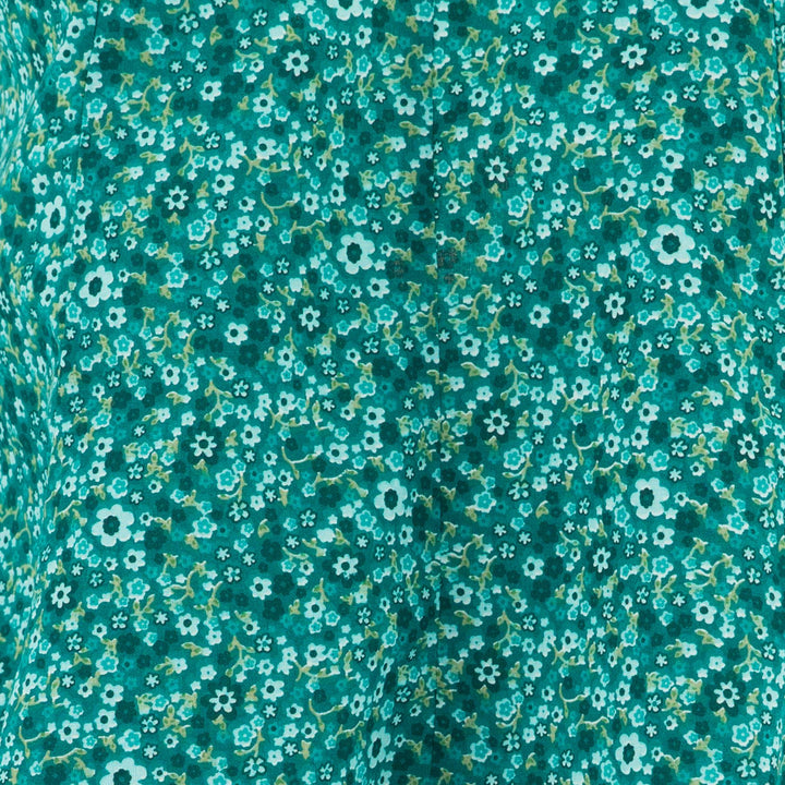 Floaty Dolly Dress - Delicate Teal Flower