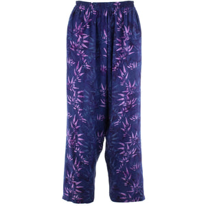 Pantalon en rayonne Bali - violet