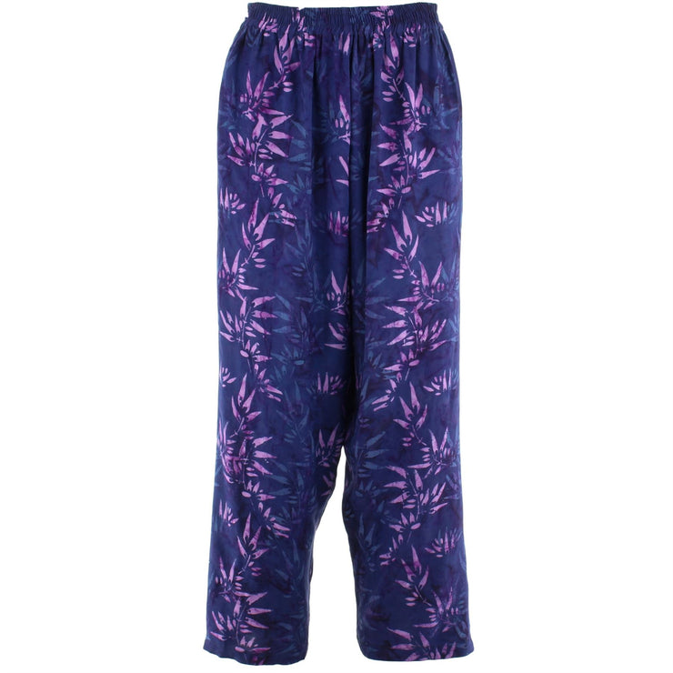 Bali Rayon Trousers - Purple