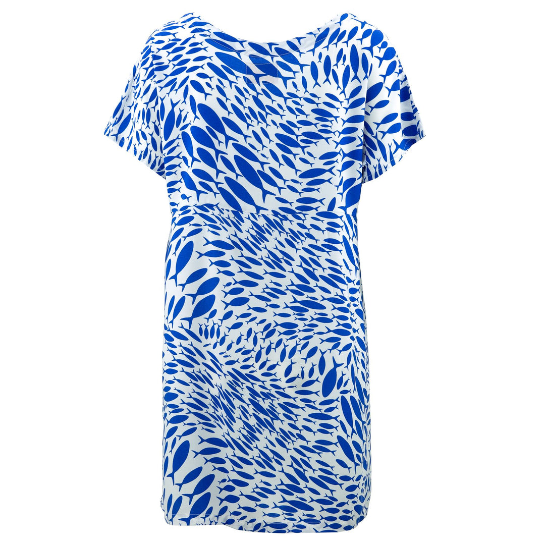 Lolo Short Shift Dress - Shoal Of Fish
