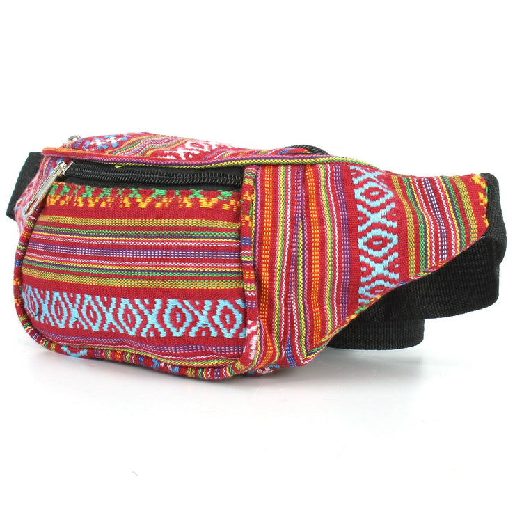 Canvas Bumbag - Red