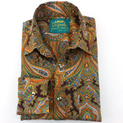 Regular Fit Long Sleeve Shirt - Oriental Paisley