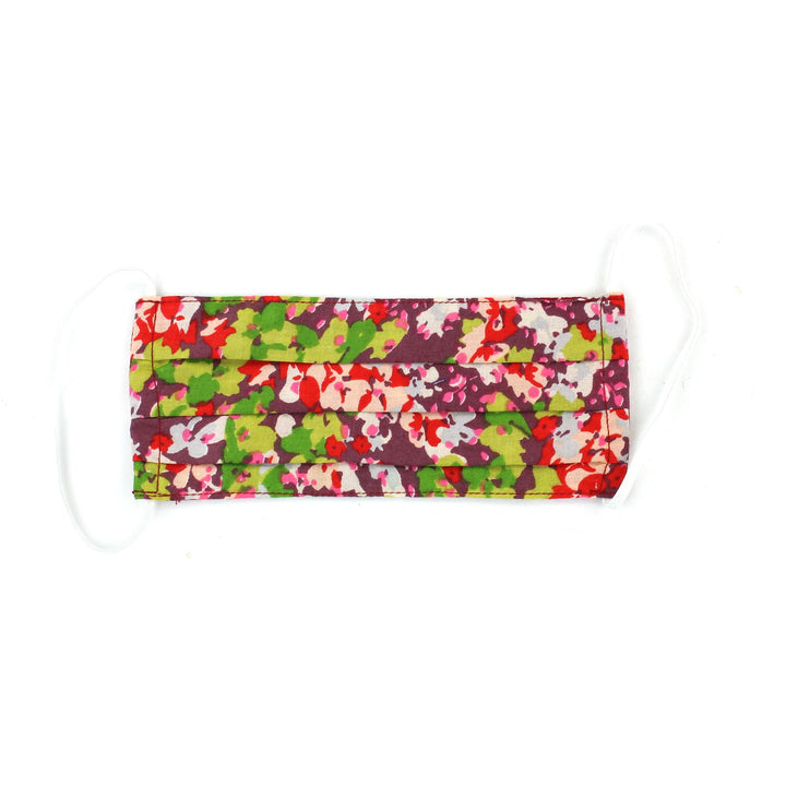 100% Cotton Handmade Pleated Face-Mask