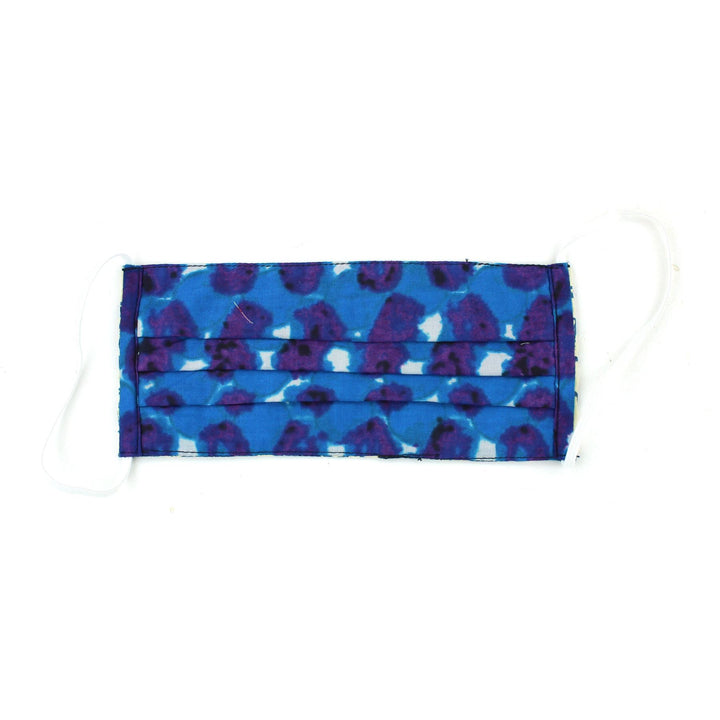 100% Cotton Handmade Pleated Face-Mask