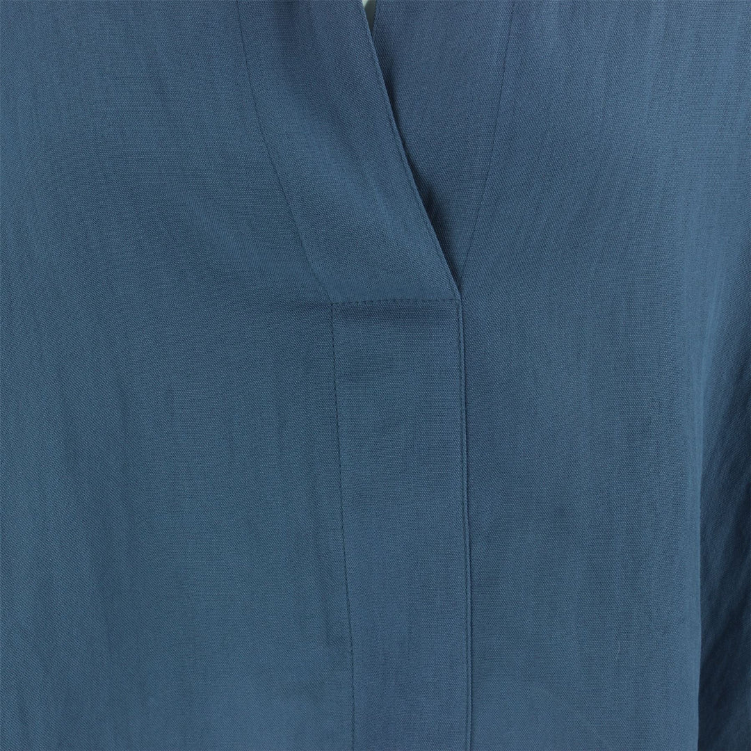 Woven Blouse Shirt - Blue