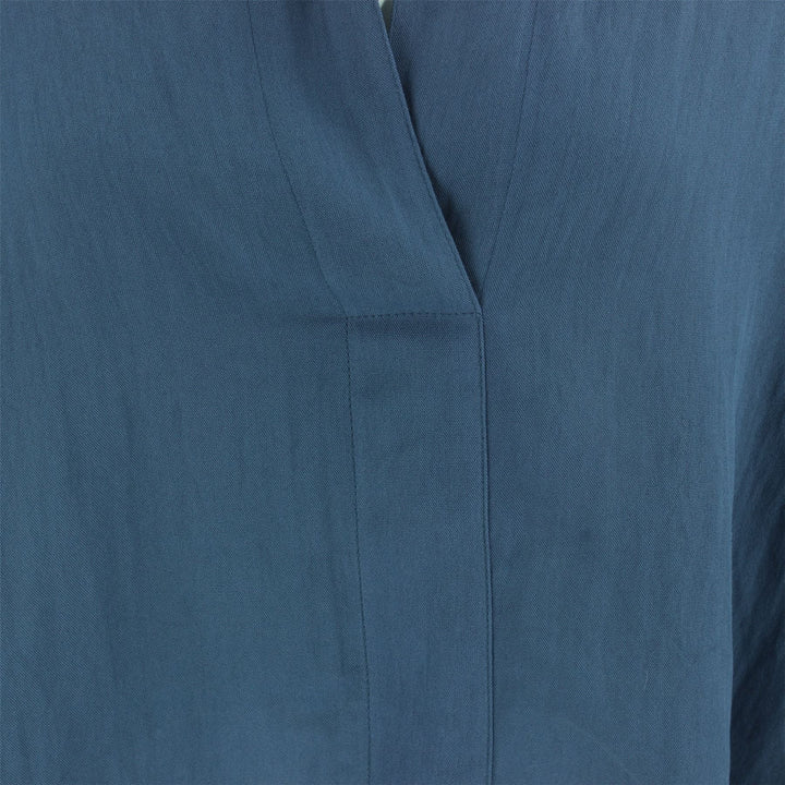 Woven Blouse Shirt - Blue