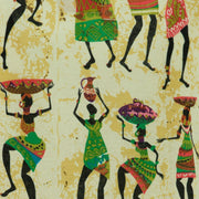 Belted Dress - African Dance