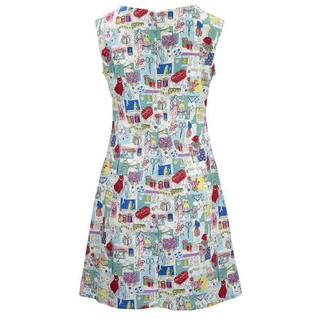 Nifty Shifty Dress - Vintage Sewing Sketch