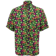 Regular Fit Short Sleeve Shirt - Vibrant Floral