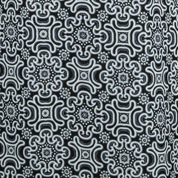 Nifty Shifty Dress - Black Promise Tile