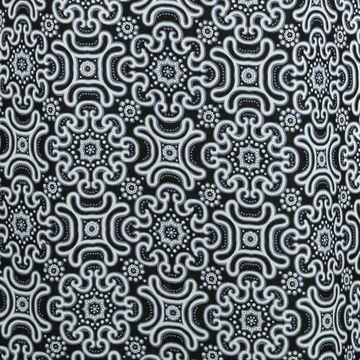 Nifty Shifty Dress - Black Promise Tile