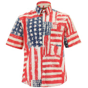 Regular Fit Short Sleeve Shirt - The Stars and Stripes