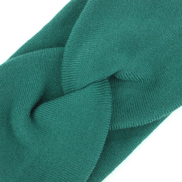 Twisted Bowknot Headband - Green