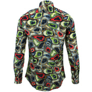 Tailored Fit Long Sleeve Shirt - Rave Camouflage