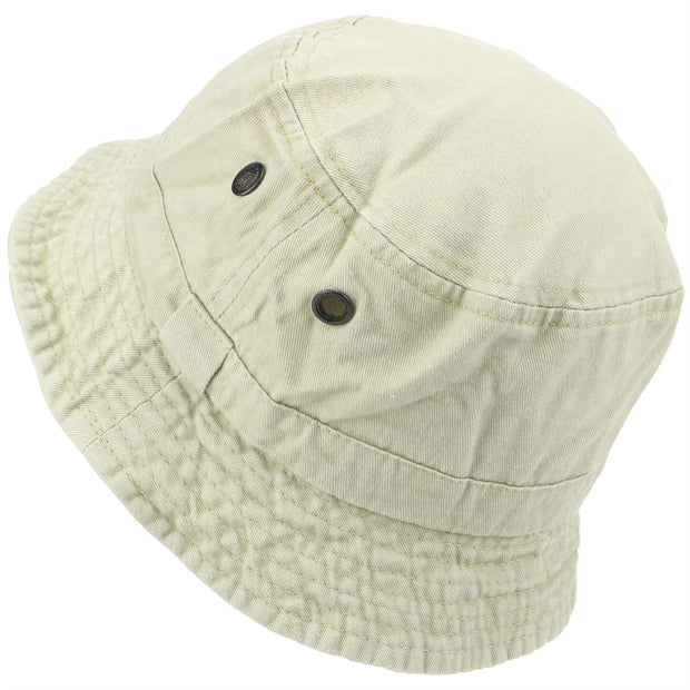 Pre-washed Bucket Hat - Sand