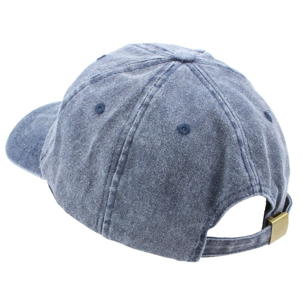 Pre-washed Baseball Cap - Blue