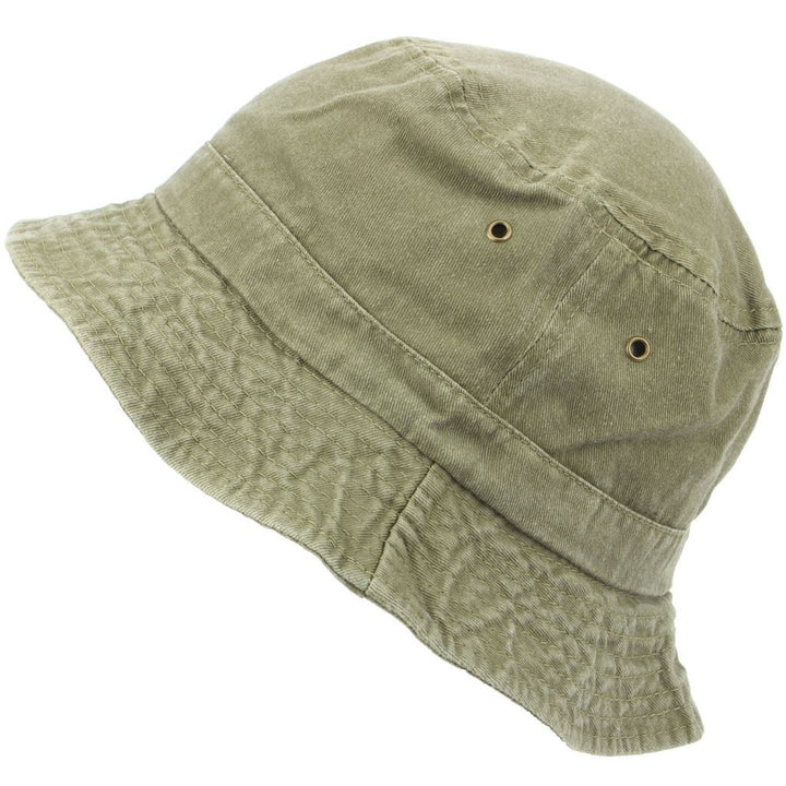 Pre-washed Bucket Hat - Stone