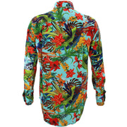 Regular Fit Long Sleeve Shirt - Tropical Lily
