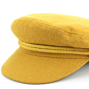 Cord Captain's Breton Cap - Mustard