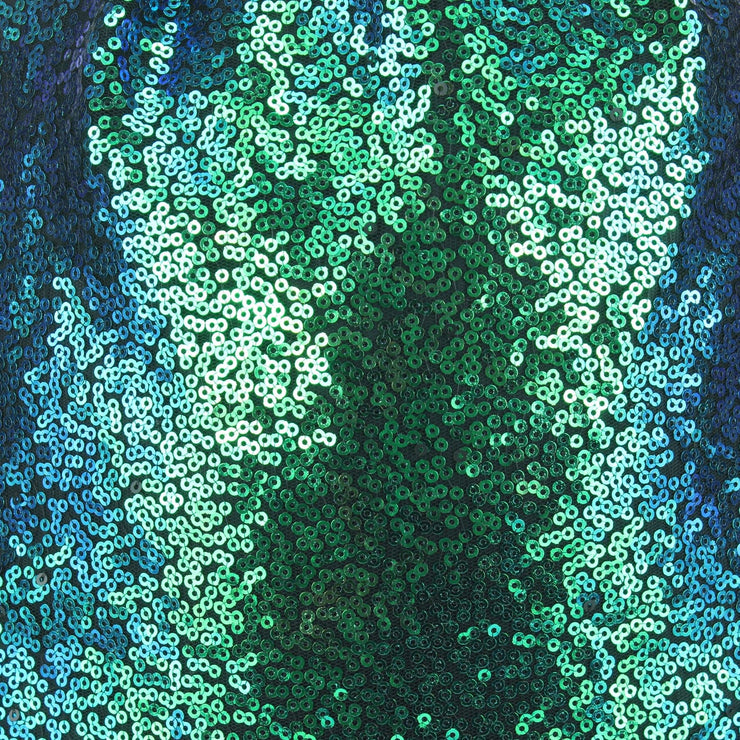 Sequin Drawstring Bag - Green
