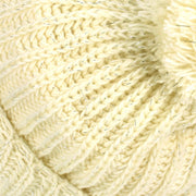 Tinsel Bobble Beanie Hat - Cream